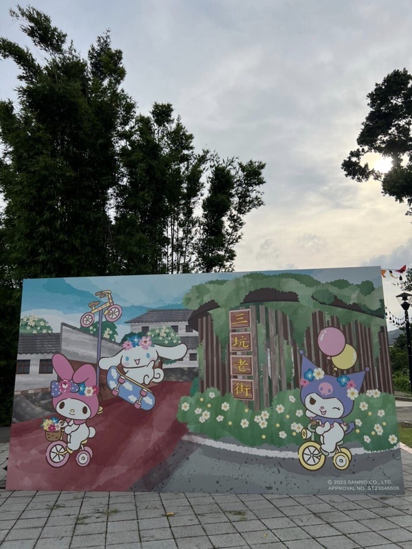 Hello Kitty粉快衝!Kitty領軍三麗鷗明星現身「桃園地景藝術節」,美樂蒂、酷洛米都有