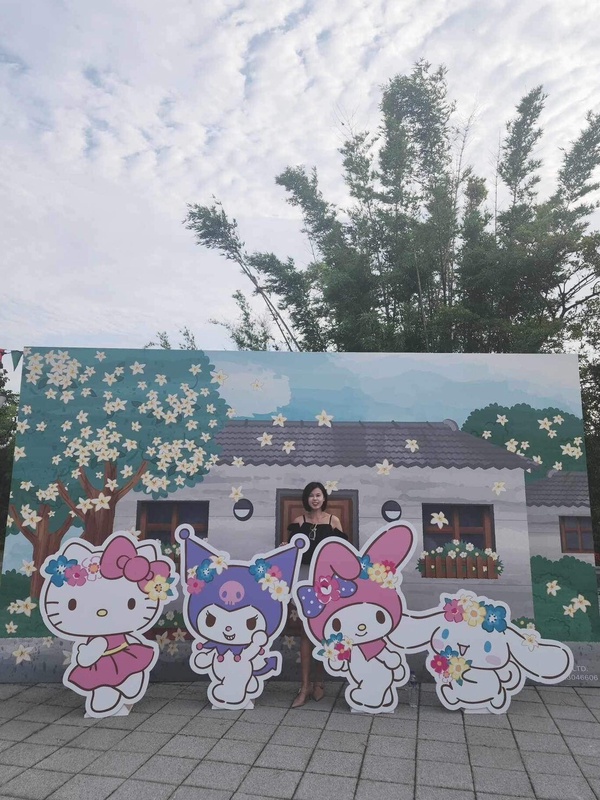 Hello Kitty粉快衝!Kitty領軍三麗鷗明星現身「桃園地景藝術節」,美樂蒂、酷洛米都有