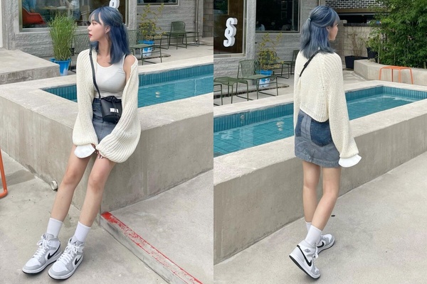 韓國梨形身材博主分享瘦腿法