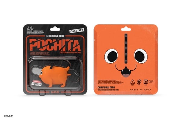 鏈鋸人粉絲看過來！CASETiFY x《鏈鋸人》聯名登場，波奇塔立體 AirPods 保護殼超可愛