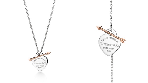 2023七夕心型項鍊推薦6:Tiffany &amp;amp;amp;amp;amp;amp;amp; Co. Lovestruck心形吊飾鏈墜