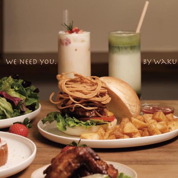 台北Bruch咖啡廳推薦8:Waku Waku Burger 中山店
