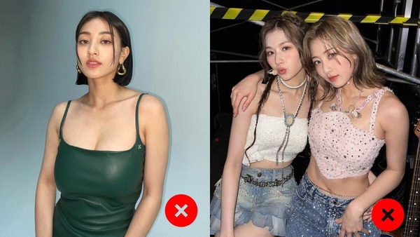 TWICE志效穿衣胸型不顯胖技巧1:選擇合身但不過度緊身的衣服
