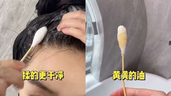 專治油頭、易扁塌頭髮！小紅書超火大棉花棒洗頭法，實測洗一次清爽五天不出油
