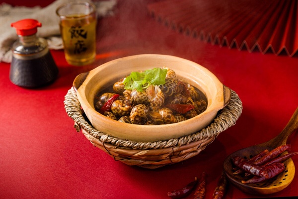 茗香園飯店必吃推薦:辣酒煮鳳螺