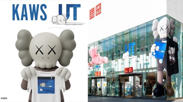 UNIQLO 2023話題聯名1:UNIQLOxKAWS