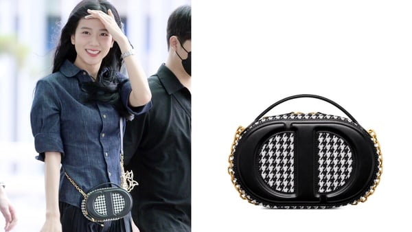 BLACKPINK Jisoo:Dior CD Signature相機包
