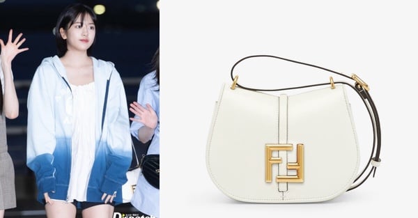 7.IVE安俞真:Fendi C’mon Mini皮革包