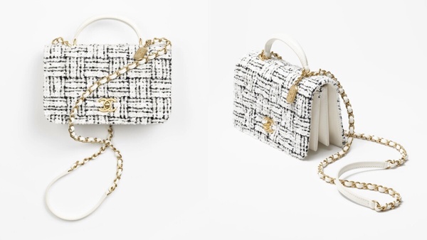 5.CHANEL香奈兒迷你手把口蓋包 NT$174,100
