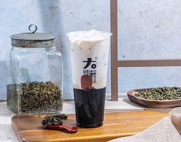 大茗飲料推薦菜單8:仙草嫩奶