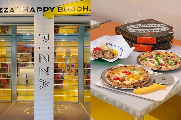台北中山必吃美食+1!「批薩謎勒Happy Buddha Pizza」新開幕,多巴胺+Y2K風好吃又好拍