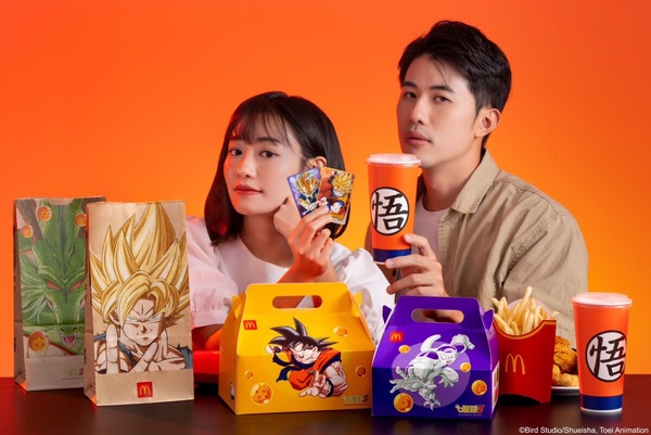 買一送一！麥當勞攜手七龍珠推限定包裝，悟空、超級賽亞人都有，再送限量七龍珠撲克牌