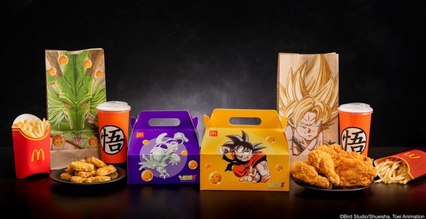 買一送一！麥當勞攜手七龍珠推限定包裝，悟空、超級賽亞人都有，再送限量七龍珠撲克牌