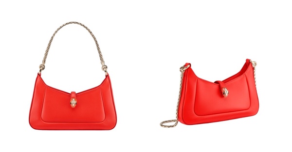 2024開運紅色系精品包清單6：寶格麗Bulgari SERPENTI BAIA肩包，NT$83,000