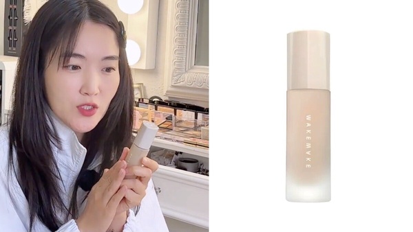 BLACKPINK御用彩妝師好物推薦5:Wakemake純素水漾絲絨粉底液