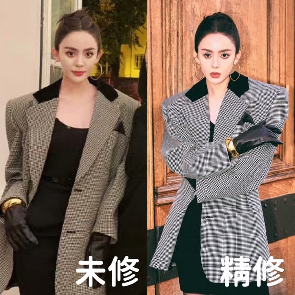 10位陸劇明星時裝週精修vs未修！迪麗熱巴&amp;amp;amp;楊紫美翻，王一博帥，成毅生圖反而更好看耶