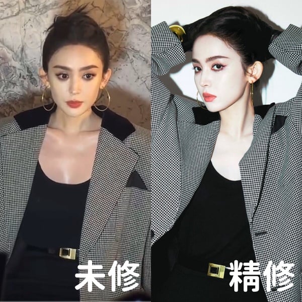 10位陸劇明星時裝週精修vs未修！迪麗熱巴&amp;amp;amp;楊紫美翻，王一博帥，成毅生圖反而更好看耶