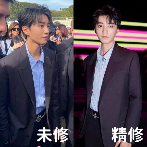 10位陸劇明星時裝週精修vs未修！迪麗熱巴&amp;amp;amp;楊紫美翻，王一博帥，成毅生圖反而更好看耶