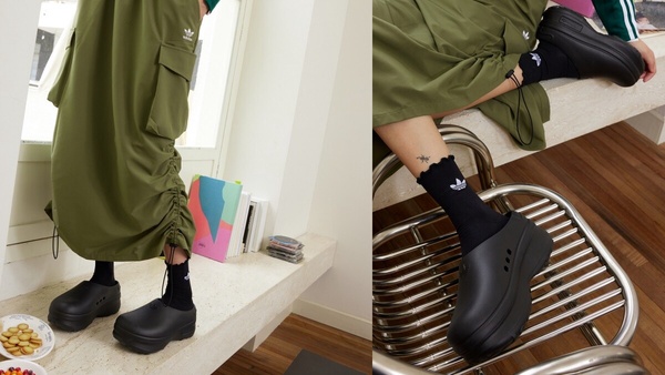 2023下半年adidas Originals必收鞋款5:ADIFOM STAN SMITH MULE穆勒拖鞋 NT$2,490
