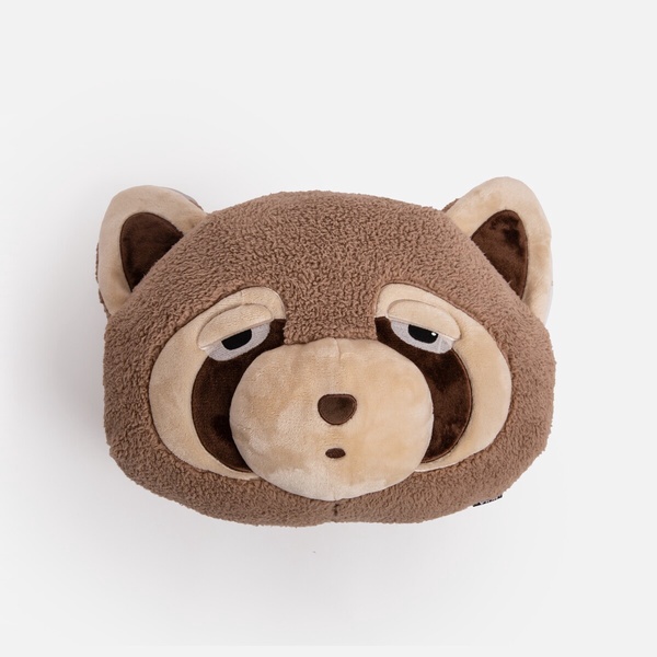 HOLA「超厭世動物系列手插枕」 登場!厭世浣熊、哈士奇超可愛,毛小孩寵物床同步現身