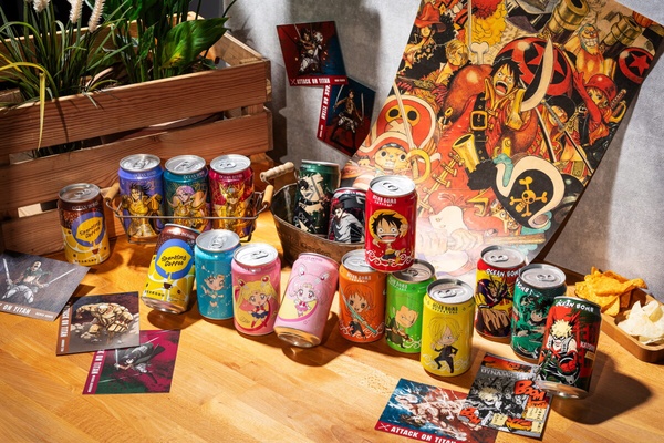 動漫迷必收! Ocean Bomb聯名氣泡水登場!