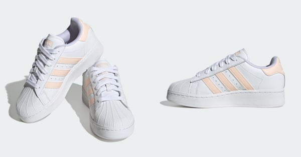 2023下半年必收小白鞋2:adidas Originals SUPERSTAR XLG運動休閒鞋 NT$3,690