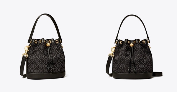 2023輕奢包推薦推薦5: Tory Burch T Monogram水桶包 NT$21,900