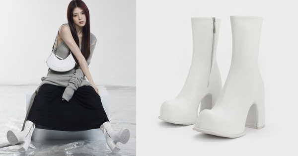 2023秋冬平價靴款7:CHARLES & KEITH Pixie厚底短靴 NT$3,790