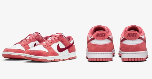 2024喜氣紅色系球鞋推薦3：Nike Dunk 低筒，NT$3,600
