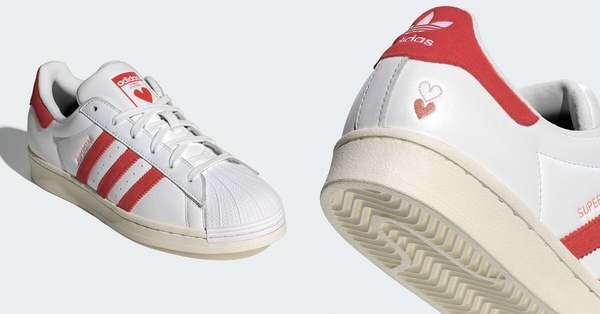 2024喜氣紅色系球鞋推薦4：adidas Originals SUPERSTAR ，NT$3,490
