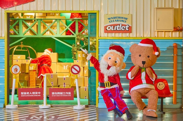 聖誕景點！桃園華泰名品城「Christmas Shopaholic」三大場景登場，48攤飄雪市集太好逛