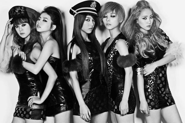 進入過美國Billboard HOT 100的韓團