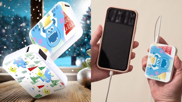 7-11「迪士尼聖誕3C周邊」登場!維尼公仔充電座、三眼怪磁吸充電盤、毛怪行充可愛必收