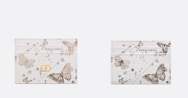Dior 2024早春度假系列必收7：CARO 5隔層卡片套 NT$14,000