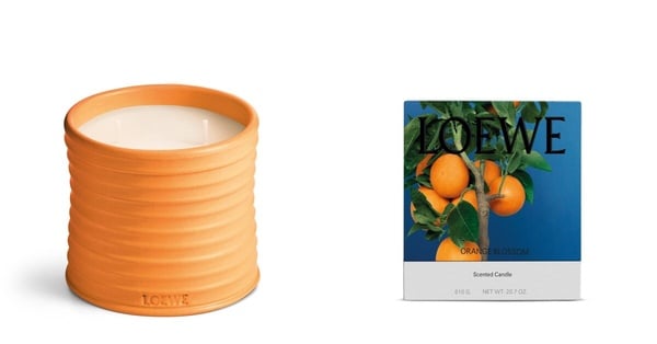 2023精品香氛蠟燭推薦3：LOEWE Orange Blossom香氛蠟燭(中型） NT$7,000