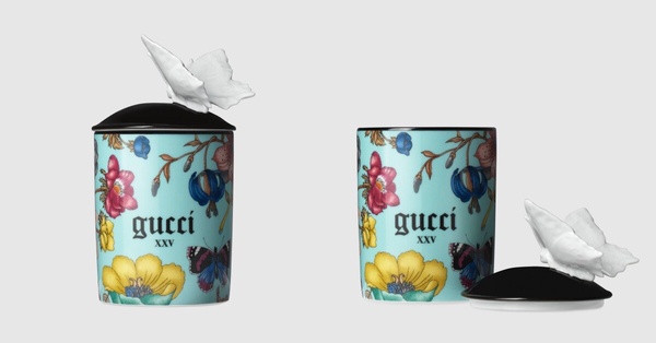 2023精品香氛蠟燭推薦7：GUCCI INVENTUM蝴蝶蠟燭 HK$3,500（約NT$14,105)