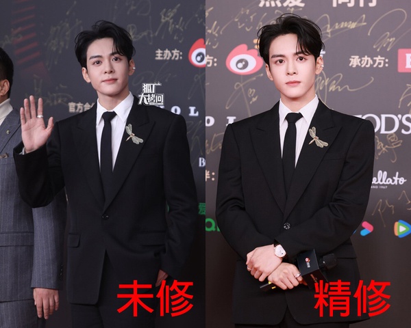 15位陸劇明星紅毯精修vs未修！劉詩詩美，趙露思裙子醜，楊超越像茄子，李蘭迪最最災難