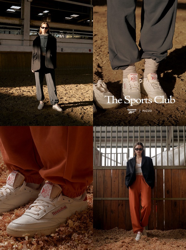 最新話題聯名推薦1：PAZZO X Reebok