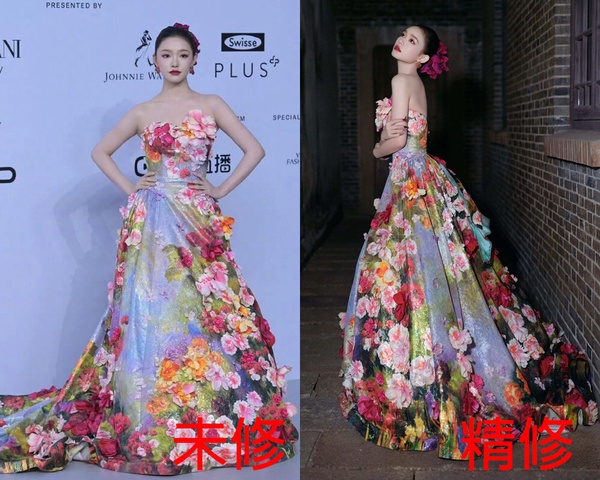 GQ盛典14位陸劇明星精修vs未修！楊紫進步了，白鹿不土了，吳磊顏值驚人，楊冪美出天際
