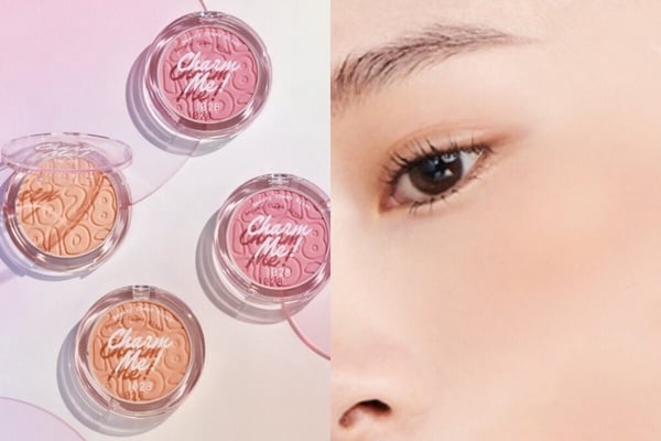 Pantone 2024柔和桃腮紅推薦，超顯嫩