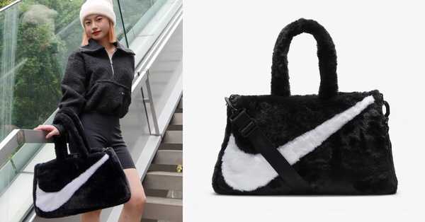 運動品牌低調爆款包推薦1：Nike Sportswear人造毛皮托特包 NT$2,450
