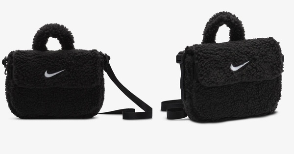 運動品牌低調爆款包推薦4：Nike兒童人造皮草斜背包 NT$850