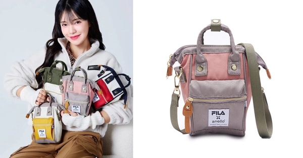 運動品牌低調爆款包推薦15：FILA X anello 聯名小斜背包 NT$1,880