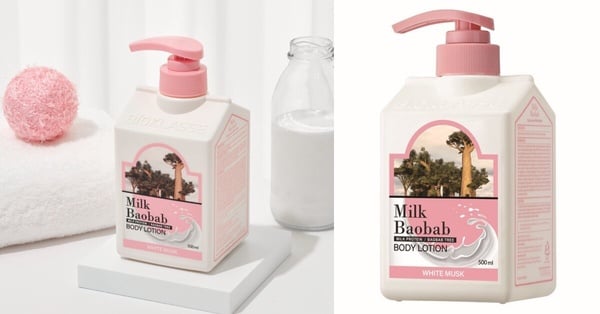 2023康是美口碑「開架身體乳」TOP10：韓國MilkBaobab白麝香氛保濕身體乳500ml，NT$590
