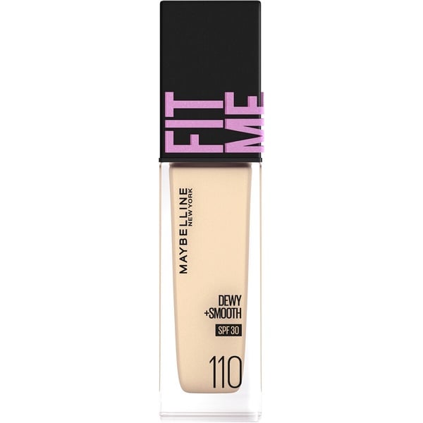 康是美2024熱銷粉底液TOP5：MAYBELLINE媚比琳FIT ME水光奇蹟粉底液SPF30系列，NT$399