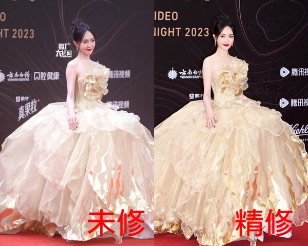 16位陸劇明星紅毯精修&amp;amp;amp;amp;amp;amp;amp;amp;未修!趙露思甜，熱巴美成精靈，吳磊帥成霸總，王鶴棣帥成美猴王