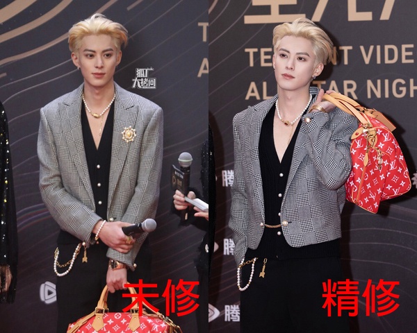 16位陸劇明星紅毯精修&amp;amp;amp;amp;amp;amp;amp;amp;未修!趙露思甜，熱巴美成精靈，吳磊帥成霸總，王鶴棣帥成美猴王
