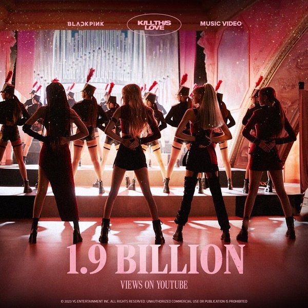 2023年YouTube播放量最高的Kpop藝人TOP5：防彈單人依舊奪亞軍，JYP這兩團拿下！