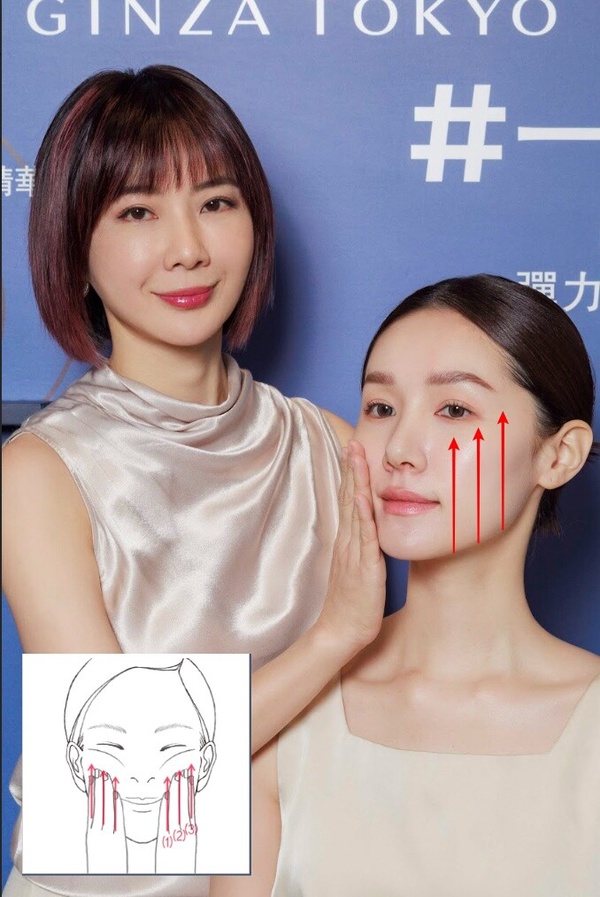總是比同齡人顯老？游絲棋老師親授「夜間小V臉按摩」技巧，一週臉小3mm、透出澎潤感！