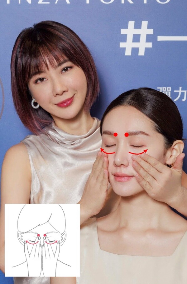 總是比同齡人顯老？游絲棋老師親授「夜間小V臉按摩」技巧，一週臉小3mm、透出澎潤感！
